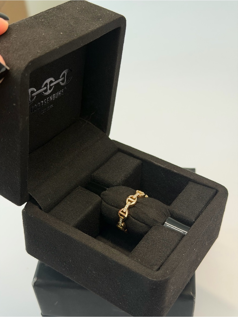 Rose Gold Link Chain Ring for Women — Rosefield & Co. Style